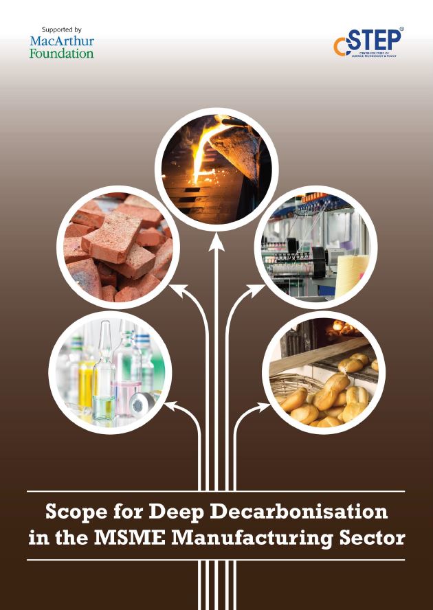 Press Release: Scope for deep decarbonisation in the MSME manufacturing sector